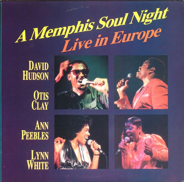 Various : A Memphis Soul Night - Live In Europe (2xLP, Album)