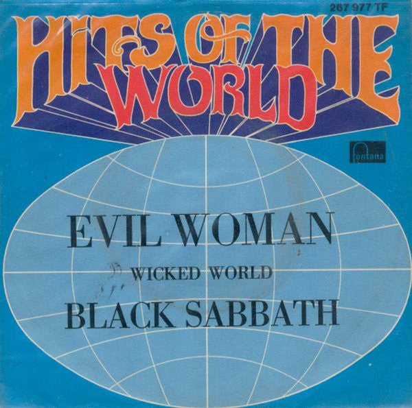 Black Sabbath : Evil Woman (7", Single, Mono)