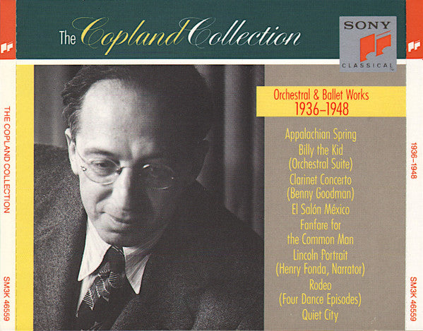 Aaron Copland : Orchestral & Ballet Works 1936-1948 (3xCD, Comp)