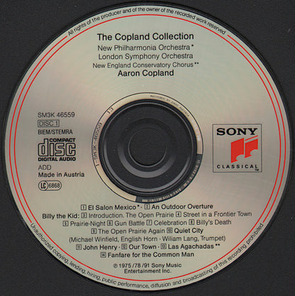 Aaron Copland : Orchestral & Ballet Works 1936-1948 (3xCD, Comp)