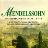 Felix Mendelssohn-Bartholdy, Royal Scottish National Orchestra, London Philharmonic Orchestra : Symphonies Nos. 3 & 4 (CD, Comp)