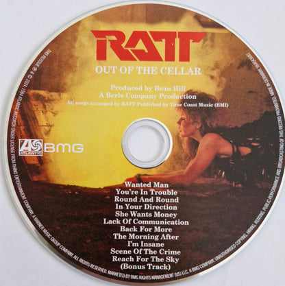 Ratt : Out Of The Cellar (CD, Album, Ltd, RE, RM, 40t)