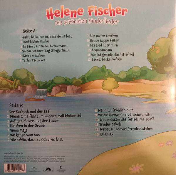Helene Fischer : Die Schönsten Kinderlieder (LP, Album, Red)