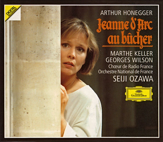 Arthur Honegger - Marthe Keller, Georges Wilson, Chœur de Radio France, Orchestre National De France, Seiji Ozawa : Jeanne D'Arc Au Bûcher (CD, Album + Box, Sli)