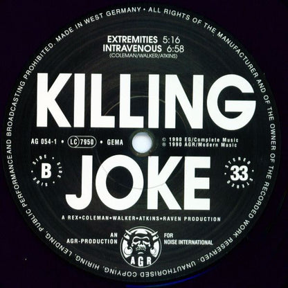 Killing Joke : Extremities, Dirt And Various Repressed Emotions (2xLP, Album, Ltd)