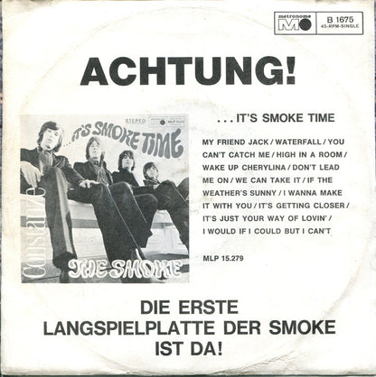 The Smoke : High In A Room (7", Single, Mono)