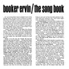Booker Ervin : The Song Book (CD, Album, RE, RM)