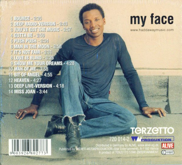 Haddaway : My Face (CD, Album)