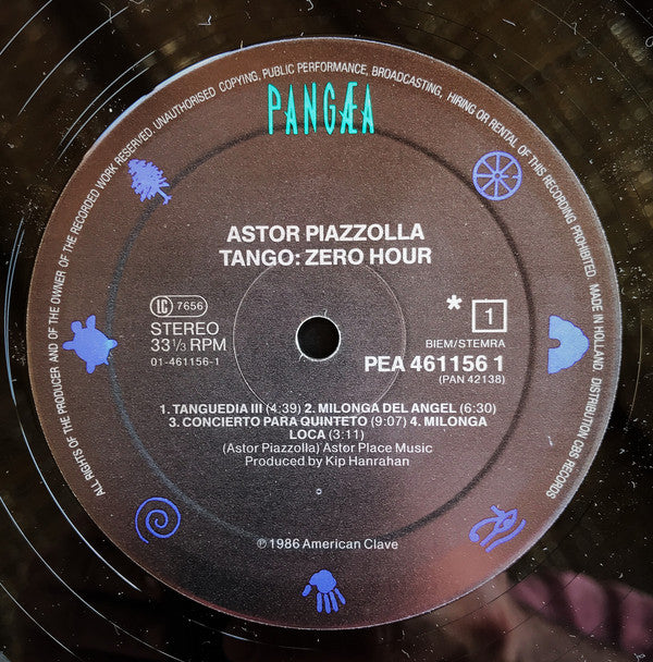 Astor Piazzolla Y Su Quinteto Tango Nuevo : Tango: Zero Hour / Nuevo Tango: Hora Zero (LP, Album, RE)