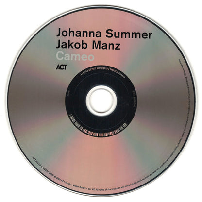 Johanna Summer & Jakob Manz : Cameo (CD, Album)