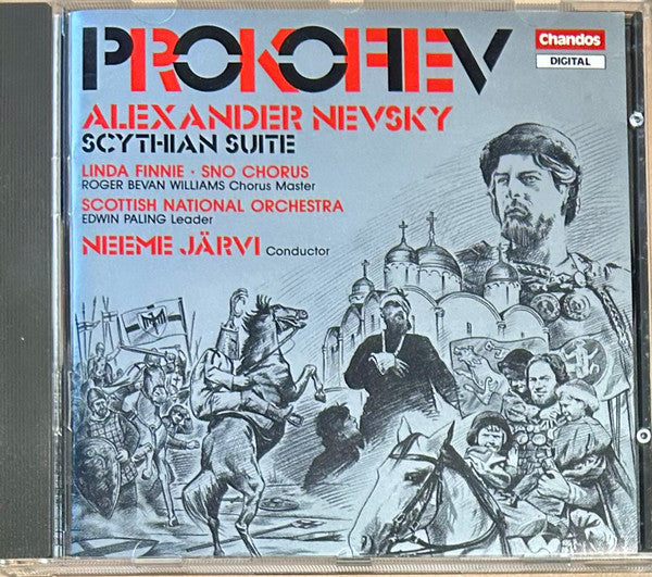 Sergei Prokofiev - Linda Finnie • The Scottish National Orchestra Chorus, Roger Bevan Williams, Royal Scottish National Orchestra, Edwin Paling, Neeme Järvi : Alexander Nevsky Op. 78 / Scythian Suite Op. 20 (CD, Album)