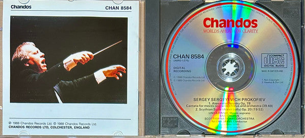 Sergei Prokofiev - Linda Finnie • The Scottish National Orchestra Chorus, Roger Bevan Williams, Royal Scottish National Orchestra, Edwin Paling, Neeme Järvi : Alexander Nevsky Op. 78 / Scythian Suite Op. 20 (CD, Album)