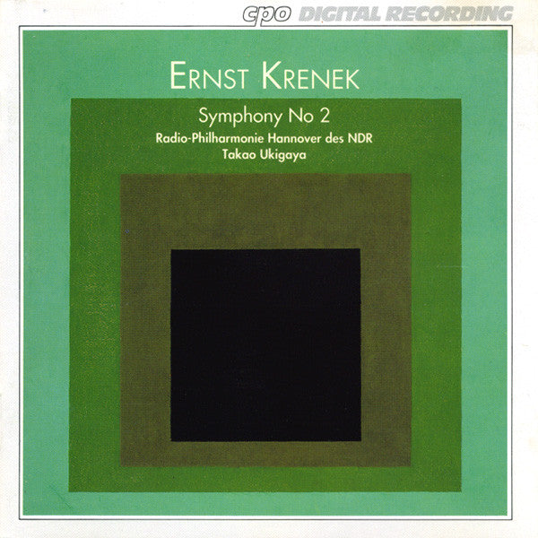 Ernst Krenek - Radio-Philharmonie Hannover Des NDR, Takao Ukigaya : Symphony No 2 (CD, Album)