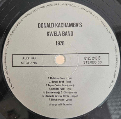 Donald Kachamba's Kwela Band : 1978 (LP, Album, Mono)