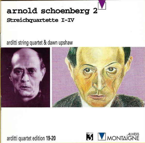 Arnold Schoenberg – Arditti Quartet & Dawn Upshaw : Streichquartette I-IV (2xCD, Album)