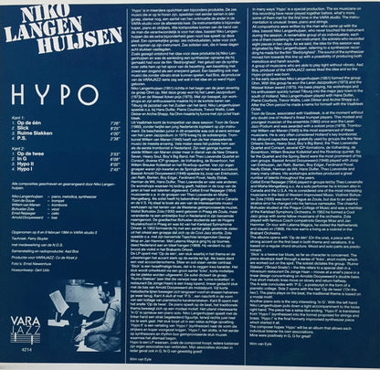 Niko Langenhuijsen : Hypo (LP, Album)