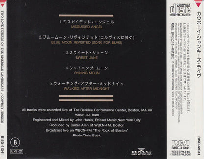 Cowboy Junkies = Cowboy Junkies : Two Lone Figures On The American Landscape - Live = ライブ (CD, EP, Ltd)