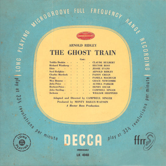 Arnold Ridley : The Ghost Train (LP, Album)