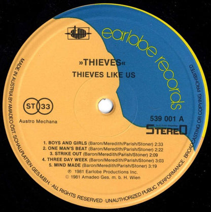 Thieves Like Us (2) : Thieves (LP, Album)