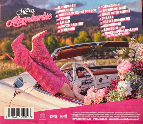 Melissa Naschenweng : Alpenbarbie (CD, Album, Dlx, Son)
