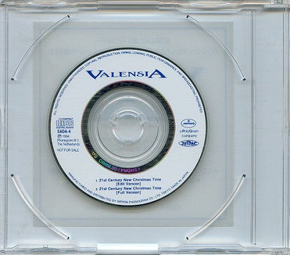 Valensia : 21st Century New Christmas Time (CD, Mini, Single, Promo)