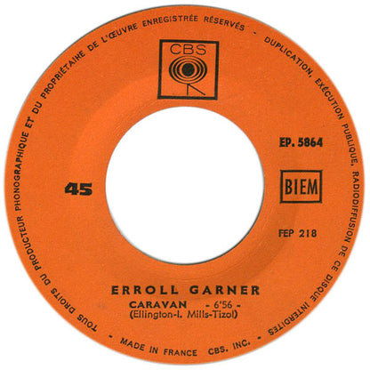 Erroll Garner : Caravan / Lullaby Of Birdland (7", EP)