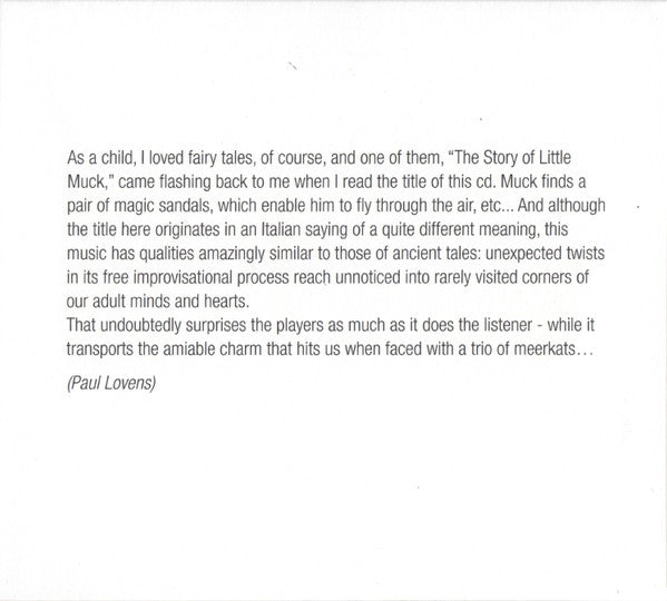 Luca Tilli, Sebi Tramontana, Steve Beresford : Flying Slippers (CD, Album, Ltd)