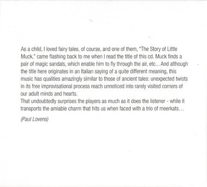 Luca Tilli, Sebi Tramontana, Steve Beresford : Flying Slippers (CD, Album, Ltd)