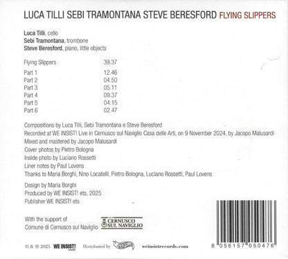 Luca Tilli, Sebi Tramontana, Steve Beresford : Flying Slippers (CD, Album, Ltd)