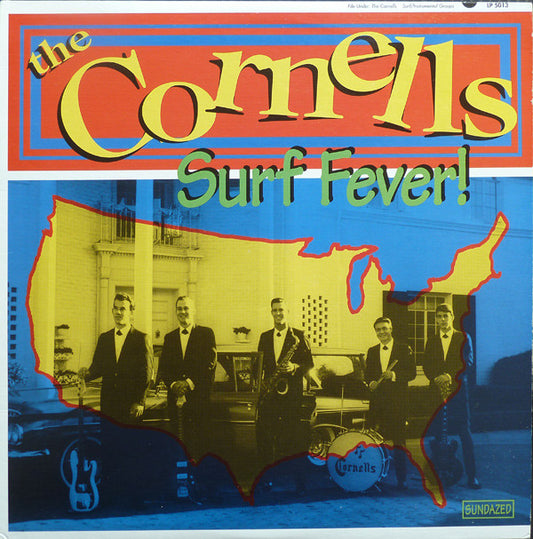 The Cornells : Surf Fever! (LP, Comp, Mono)