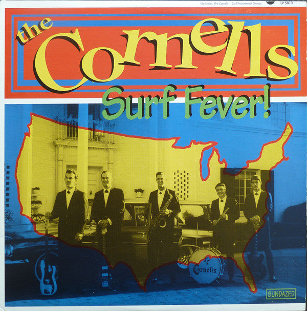 The Cornells : Surf Fever! (LP, Comp, Mono)