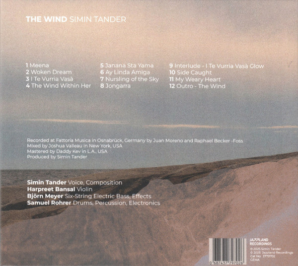 Simin Tander : The Wind (CD, Album)