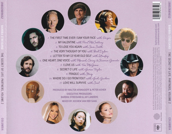 Barbra Streisand : The Secret Of Life - Partners Volume Two (CD, Album)