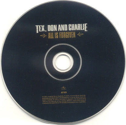 Tex, Don & Charlie : All Is Forgiven (CD, Album)
