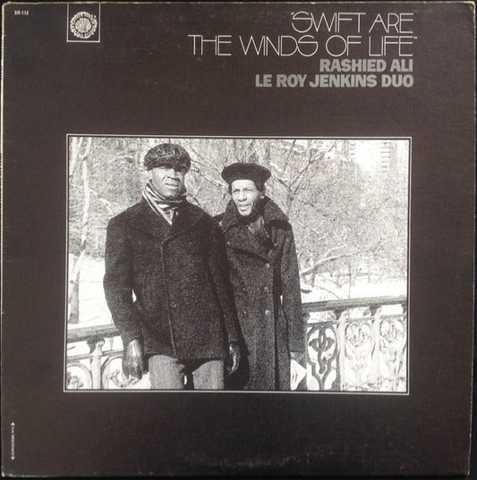 Rashied Ali / Le Roy Jenkins* : Swift Are The Winds Of Life (LP, Album)