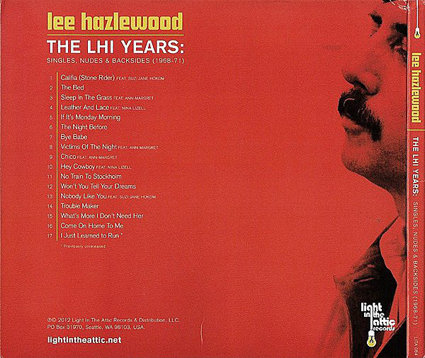 Lee Hazlewood : The LHI Years: Singles, Nudes & Backsides (1968-71) (CD, Comp)