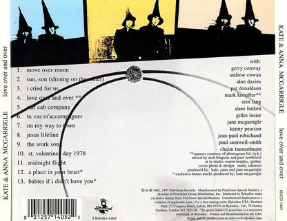 Kate & Anna McGarrigle : Love Over And Over (CD, Album, RE)