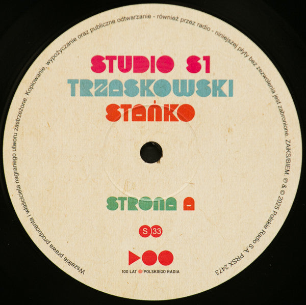Studio S-1*, Trzaskowski*, Stańko* : Wstęp Wzbroniony (Wersja Radiowa) (LP, Album, Comp)