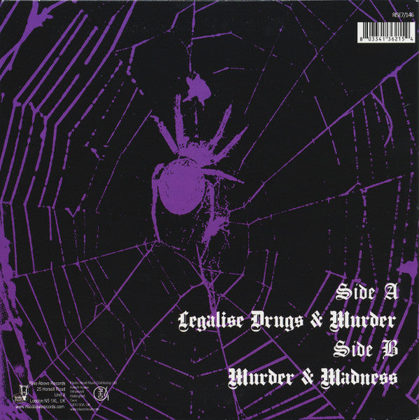 Electric Wizard (2) : Legalise Drugs & Murder (7", Single, Pur)