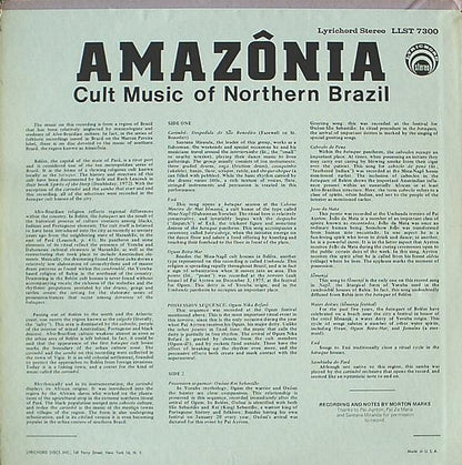 Various : Amazônia · Cult Music Of Northern Brazil (LP, Album)
