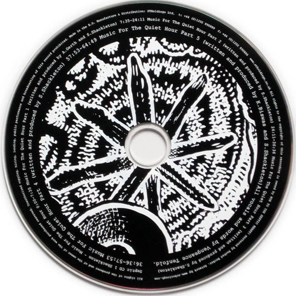 Shackleton : Music For The Quiet Hour / The Drawbar Organ EPs (CD + 3x12" + Box, Album, Ltd)