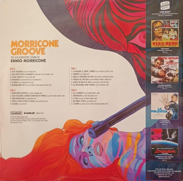 Ennio Morricone : Morricone Groove: The Kaleidoscope Sound Of Ennio Morricone 1964-1977 (2xLP, Comp, RE, Red)