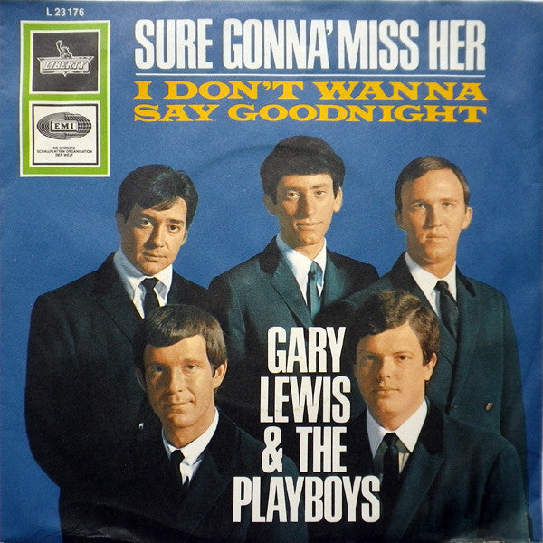 Gary Lewis & The Playboys : Sure Gonna' Miss Her (7", Single)