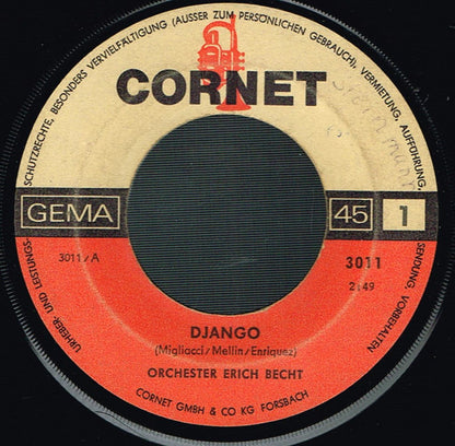 Orchester Erich Becht / The Jay Five : Django (7", Single)