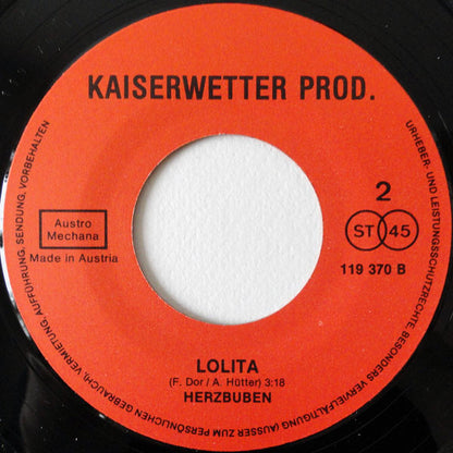 Herzbuben (2) : Bevor Du Mich Noch Fragst / Lolita (7", Ltd, Num)