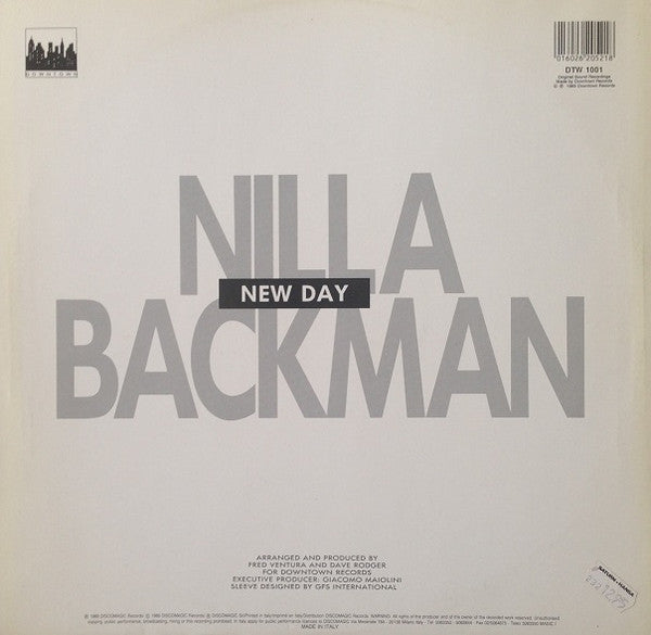 Nilla Backman : New Day (12")