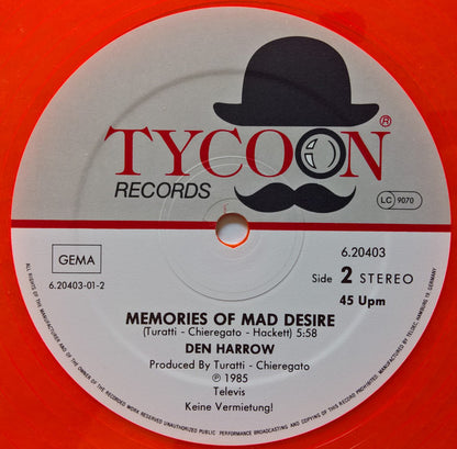 Den Harrow : Mad Desire (12", Maxi, Ora)