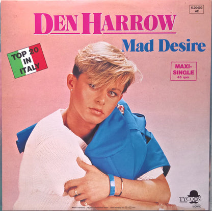 Den Harrow : Mad Desire (12", Maxi, Ora)