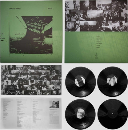 Crash Of Rhinos : Distal (LP + LP, S/Sided + Album, RP)
