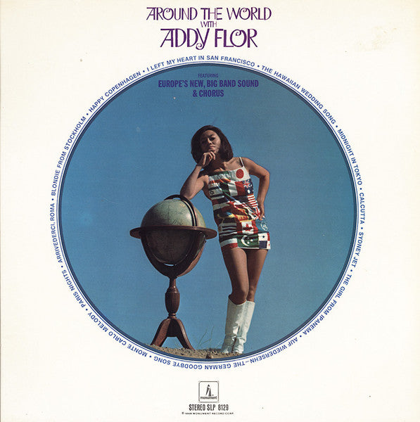 Orchester Addy Flor : Around The World With Addy Flor (LP)